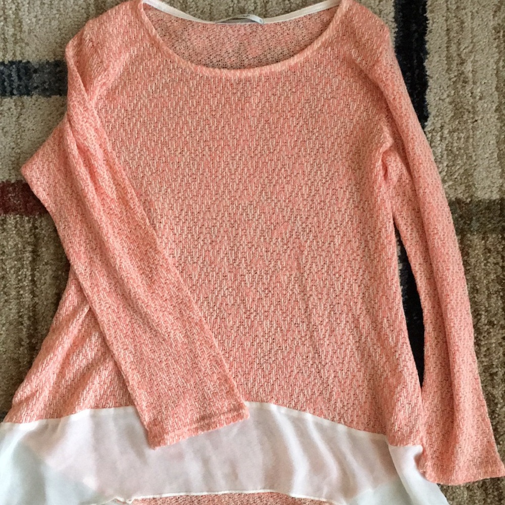 Pink long sleeve top!